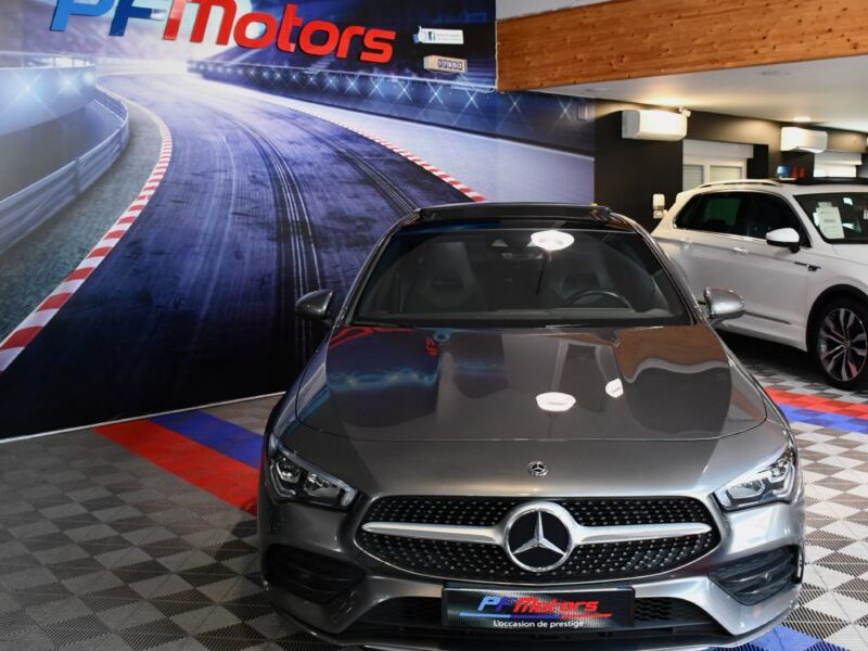 Mercedes Benz CLA 220 AMG Line 2.0 190 BVA GPS Pro M-Bux LED Caméra Freinage TO Attelage JA 18
