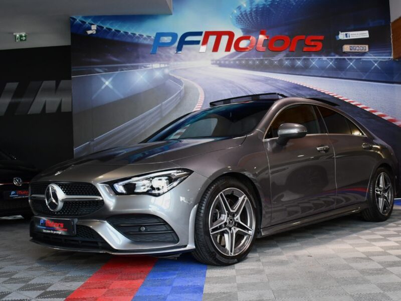 Mercedes Benz CLA 220 AMG Line 2.0 190 BVA GPS Pro M-Bux LED Caméra Freinage TO Attelage JA 18
