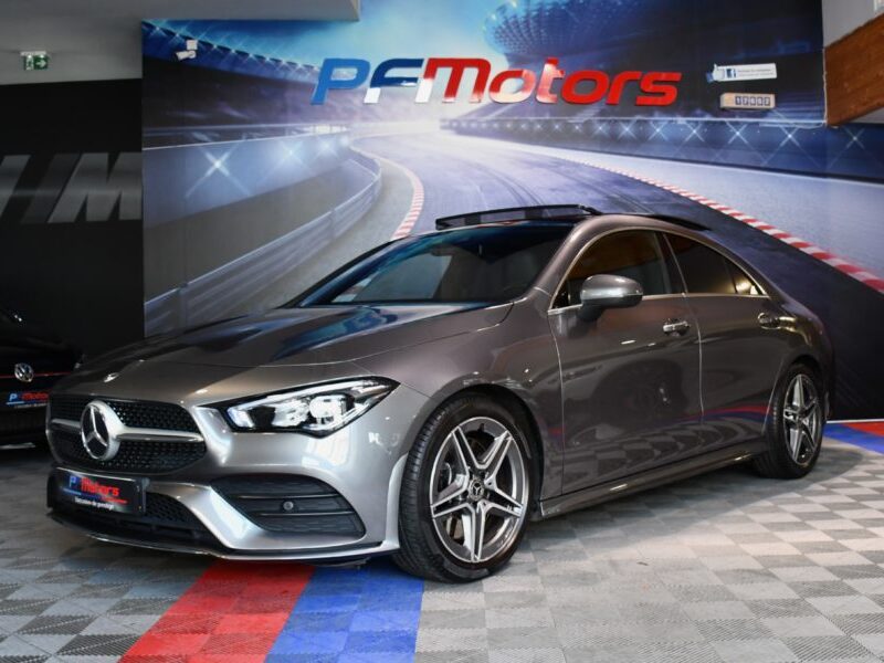 Mercedes Benz CLA 220 AMG Line 2.0 190 BVA GPS Pro M-Bux LED Caméra Freinage TO Attelage JA 18