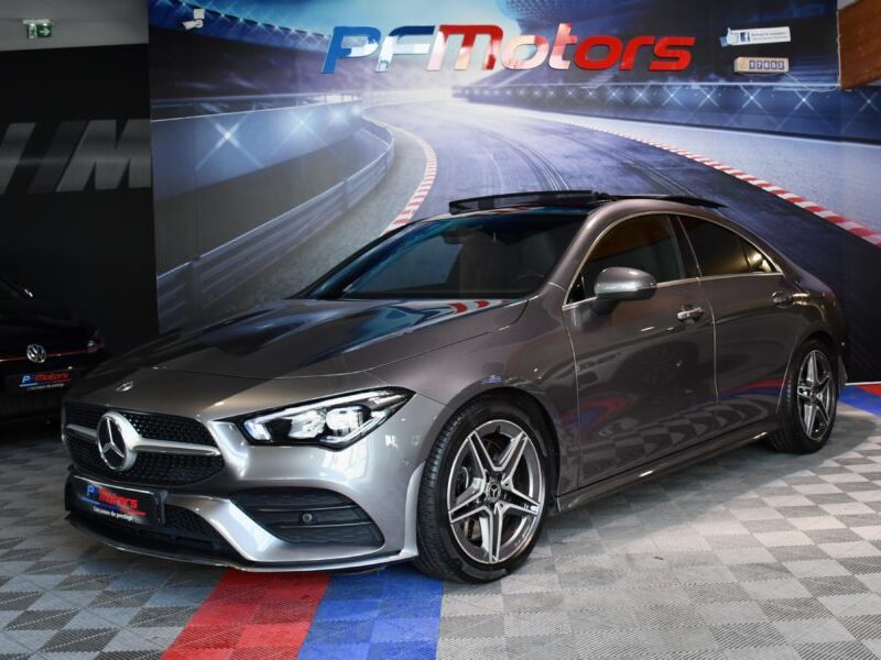 Mercedes Benz CLA 220 AMG Line 2.0 190 BVA GPS Pro M-Bux LED Caméra Freinage TO Attelage JA 18