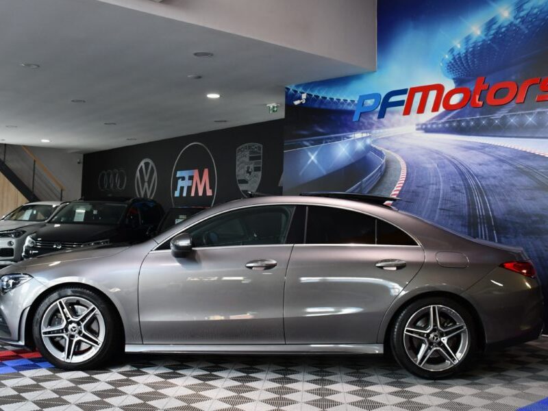 Mercedes Benz CLA 220 AMG Line 2.0 190 BVA GPS Pro M-Bux LED Caméra Freinage TO Attelage JA 18