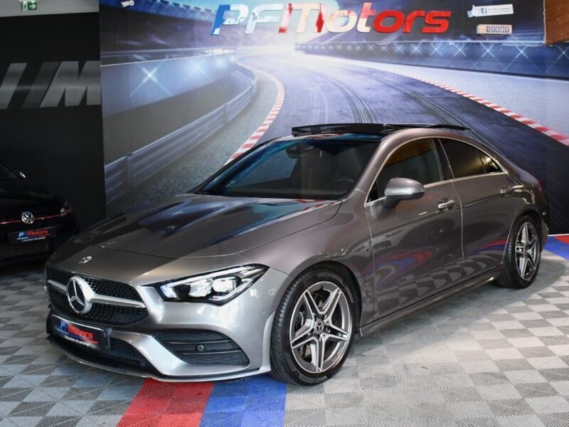 Mercedes Benz CLA 220 AMG Line 2.0 190 BVA GPS Pro M-Bux LED Caméra Freinage TO Attelage JA 18
