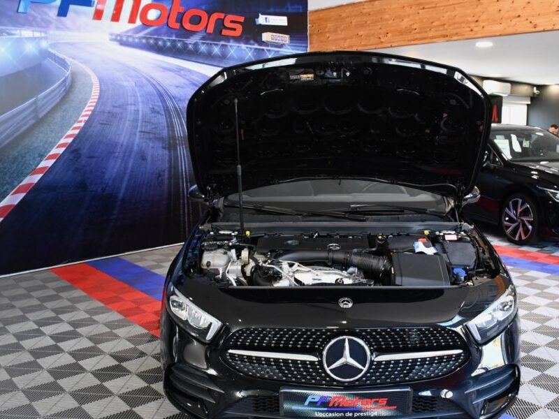 Mercedes Benz Classe A 220 AMG Line BVA GPS Pro TO M-Bux Lumière D’ambiance LED Car Play Caméra Freinage JA 18