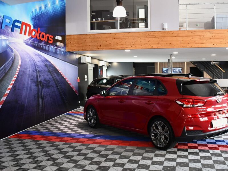 Hyundai I30 N-Line 1.4 TGDI 140 DCT GPS Caméra Régulateur Cuir Alcantara Toit Ouvrant Drive Mode JA 18 Pas De Malus