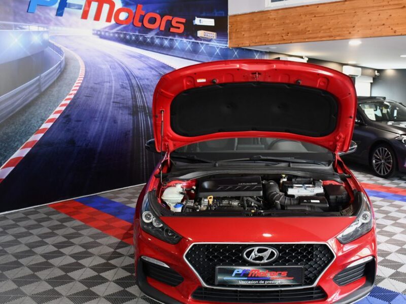 Hyundai I30 N-Line 1.4 TGDI 140 DCT GPS Caméra Régulateur Cuir Alcantara Toit Ouvrant Drive Mode JA 18 Pas De Malus