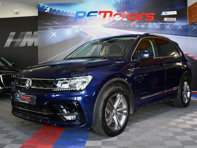 Volkswagen Tiguan R-Line Carat 2.0 TDI 190 DSG 4Motion GPS Virtual Attelage Front Lane Alcantara JA 19