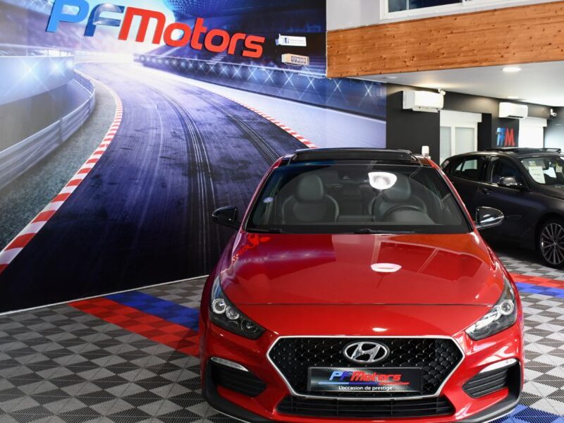 Hyundai I30 N-Line 1.4 TGDI 140 DCT GPS Caméra Régulateur Cuir Alcantara Toit Ouvrant Drive Mode JA 18 Pas De Malus