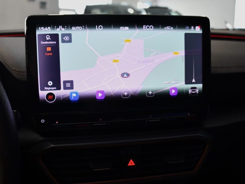 Cupra Formentor VZ 1.4 E Hybrid 245 DSG GPS BAQUET TO Caméra AV + AR ACC DCC Volant Chauffant Hayon JA 19