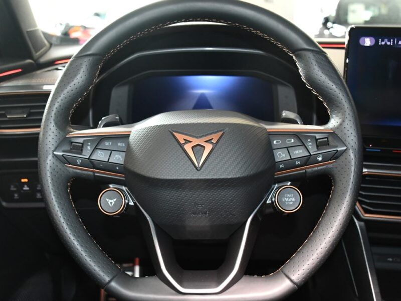 Cupra Formentor VZ 1.4 E Hybrid 245 DSG GPS BAQUET TO Caméra AV + AR ACC DCC Volant Chauffant Hayon JA 19