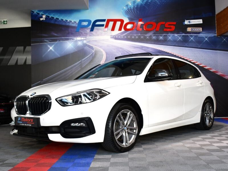 BMW 118dA SportLine 150 BVA GPS Hifi Pro TO Car Play Virtual Affichage Tête Haute Semi Cuir LED JA 17