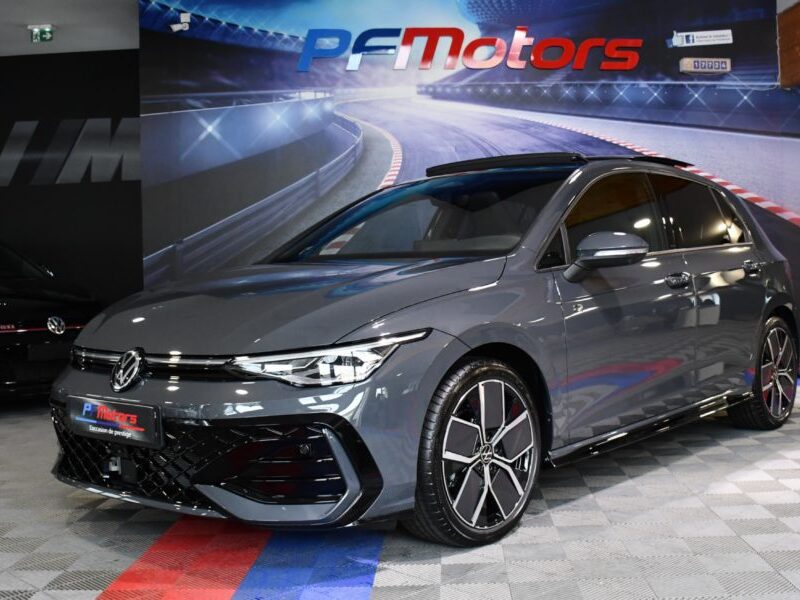 Volkswagen Golf 8 R-Line 2.0 TDI 150 DSG Car Play Virtual TO Caméra AV + AR + 360 ACC Mode Induction Front Lane JA 18 Garantie Volkswagen 10/2027