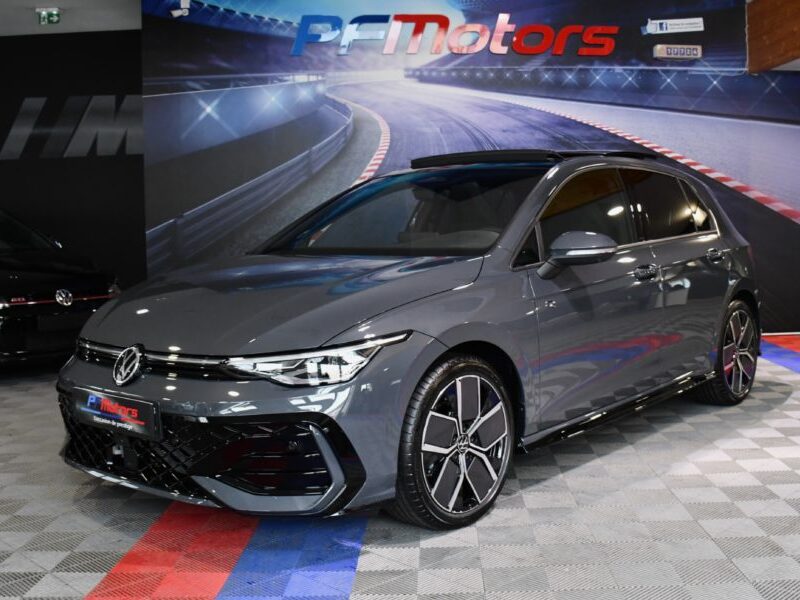 Volkswagen Golf 8 R-Line 2.0 TDI 150 DSG Car Play Virtual TO Caméra AV + AR + 360 ACC Mode Induction Front Lane JA 18 Garantie Volkswagen 10/2027