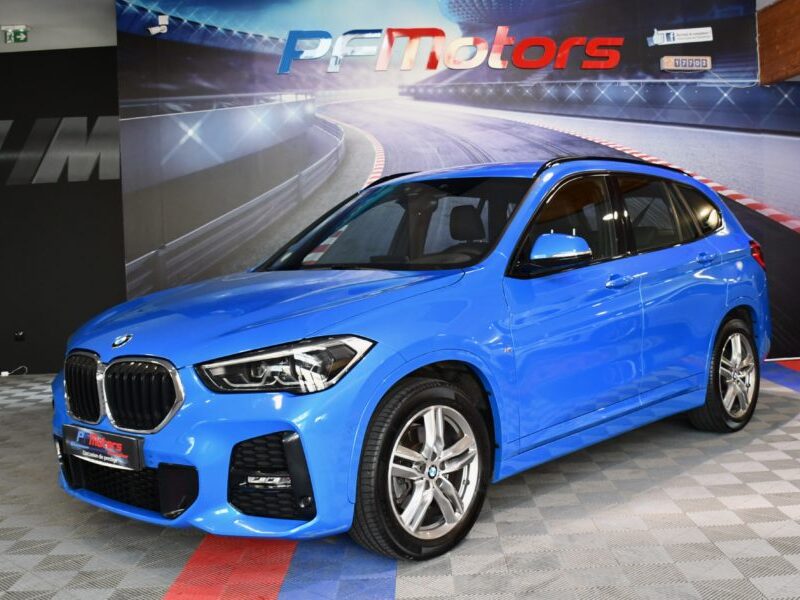 BMW X1 20d X-Drive M-Sport F48 Phase II 2.0 190 BVA GPS Caméra Affichage Tête Haute Semi Cuir Hayon LED JA 18 Pas de malus