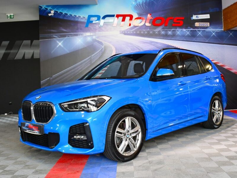 BMW X1 20d X-Drive M-Sport F48 Phase II 2.0 190 BVA GPS Caméra Affichage Tête Haute Semi Cuir Hayon LED JA 18 Pas de malus