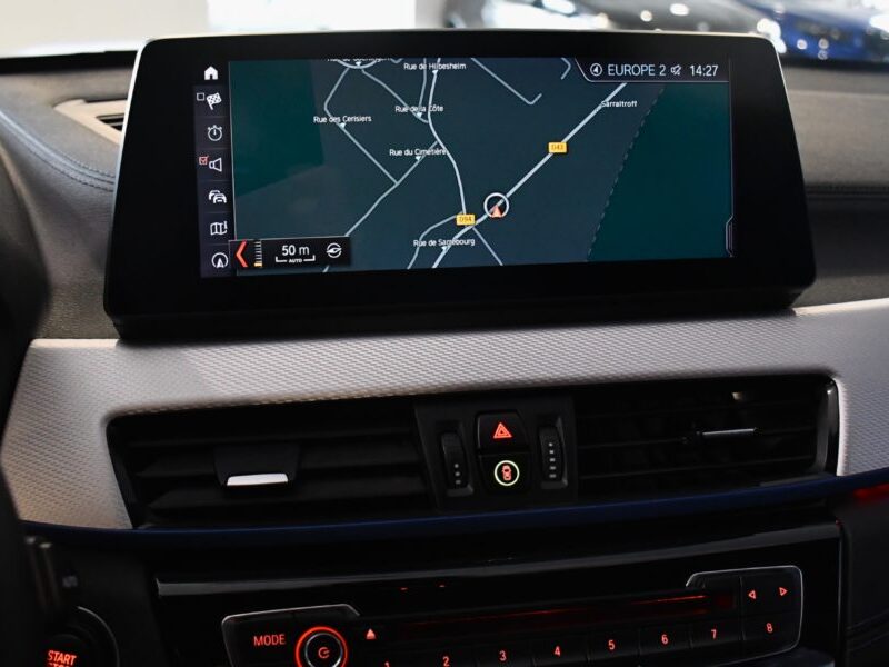 BMW X1 20d X-Drive M-Sport F48 Phase II 2.0 190 BVA GPS Caméra Affichage Tête Haute Semi Cuir Hayon LED JA 18 Pas de malus