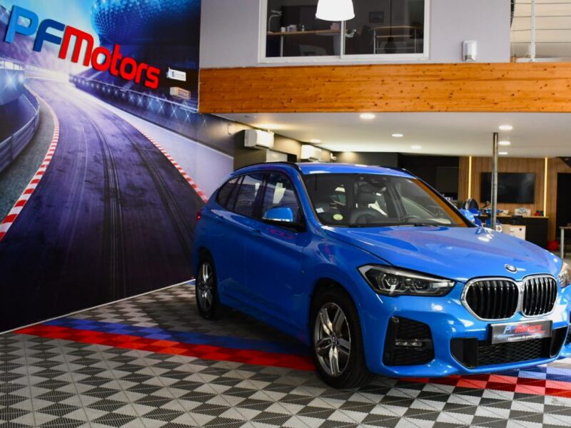 BMW X1 20d X-Drive M-Sport F48 Phase II 2.0 190 BVA GPS Caméra Affichage Tête Haute Semi Cuir Hayon LED JA 18 Pas de malus
