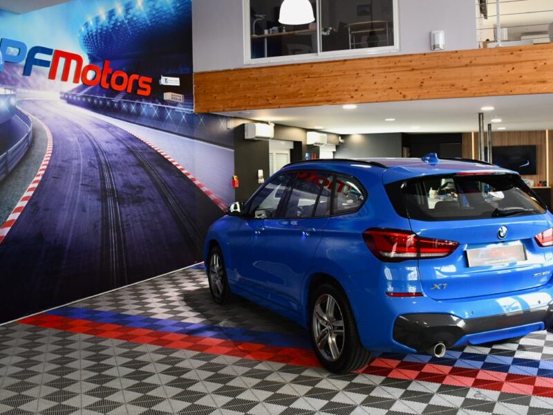 BMW X1 20d X-Drive M-Sport F48 Phase II 2.0 190 BVA GPS Caméra Affichage Tête Haute Semi Cuir Hayon LED JA 18 Pas de malus
