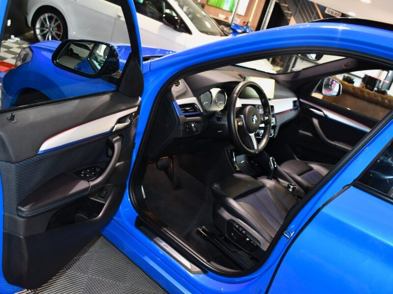 BMW X1 20d X-Drive M-Sport F48 Phase II 2.0 190 BVA GPS Caméra Affichage Tête Haute Semi Cuir Hayon LED JA 18 Pas de malus
