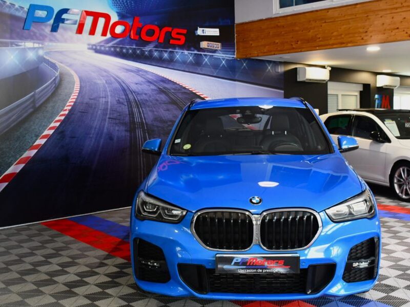 BMW X1 20d X-Drive M-Sport F48 Phase II 2.0 190 BVA GPS Caméra Affichage Tête Haute Semi Cuir Hayon LED JA 18 Pas de malus