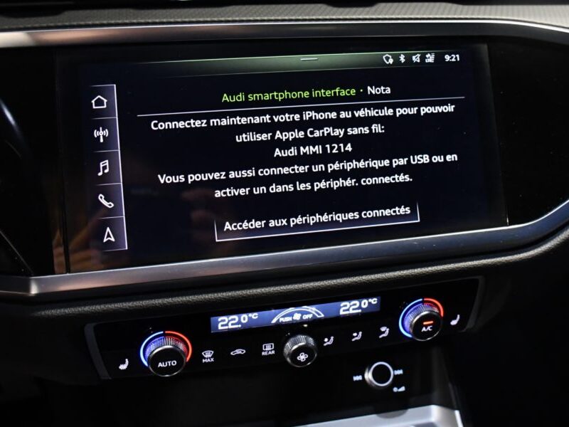 Audi Q3 Advanced 35 TDI 150 S-Tronic GPS Virtual Caméra Car Play ACC Pré Sense LED JA 18