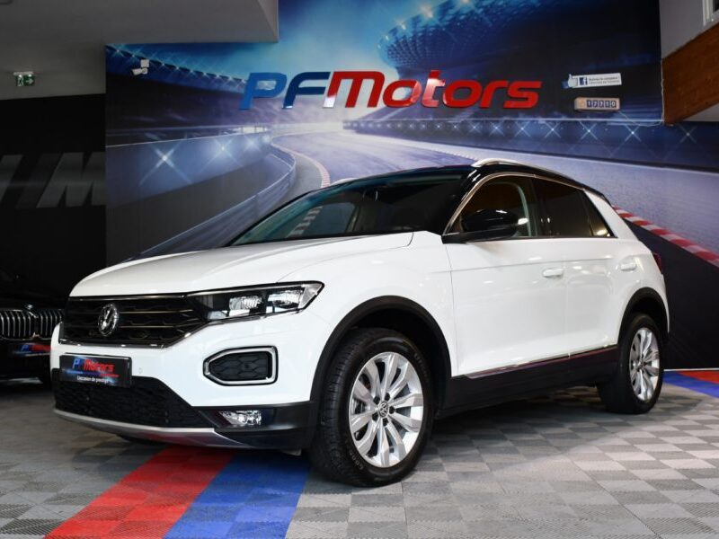 Volkswagen T-Roc Carat 2.0 TDI 150 DSG GPS Virtual ACC Keyless Car Play Front Attelage Side JA 17