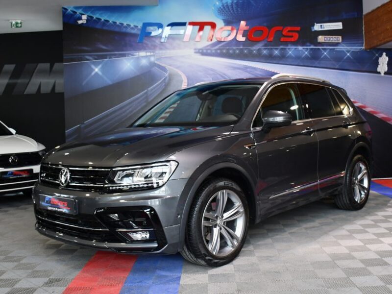 Volkswagen Tiguan R-Line Carat 2.0 TDI 150 DSG 4Motion GPS Virtual ACC Mode Caméra Ergo Car Play Parc Assist JA 19