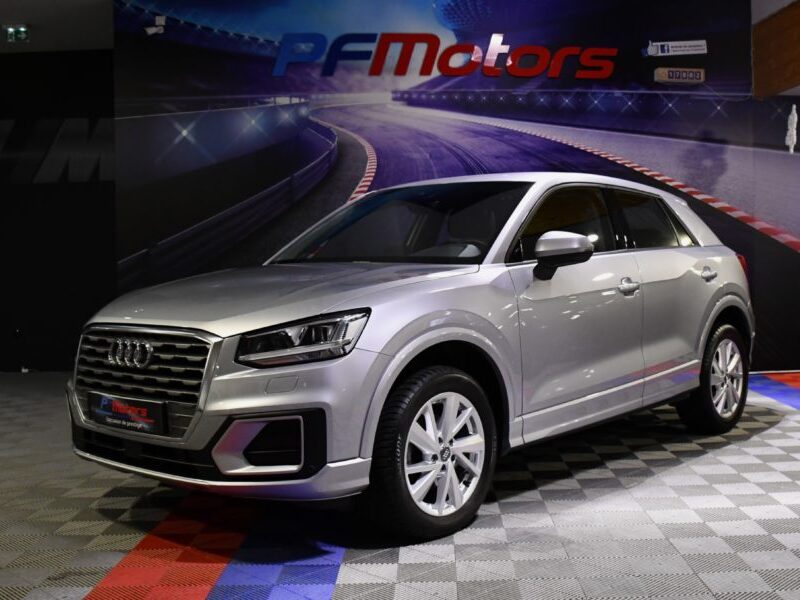 Audi Q2 Sport 35 TFSI 150 S-Tronic GPS Virtual Cuir Caméra ACC Pré Sense Car Play LED Hayon JA 17