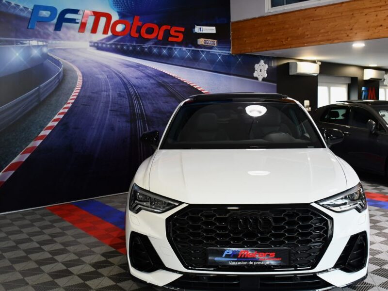 Audi Q3 Sportback S-Line 35 TFSI 150 S-Tronic Black Panel GPS Virtual TO Hayon Attelage Lane ACC Drive JA 20