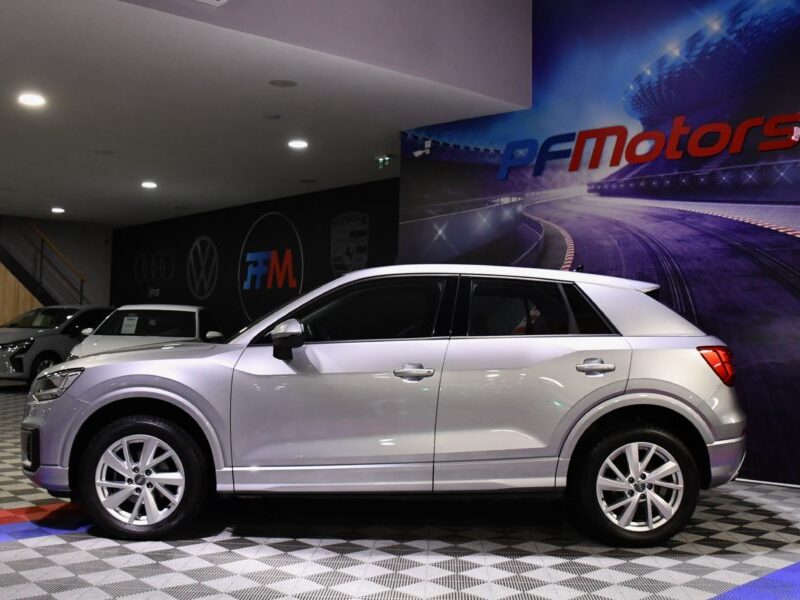 Audi Q2 Sport 35 TFSI 150 S-Tronic GPS Virtual Cuir Caméra ACC Pré Sense Car Play LED Hayon JA 17