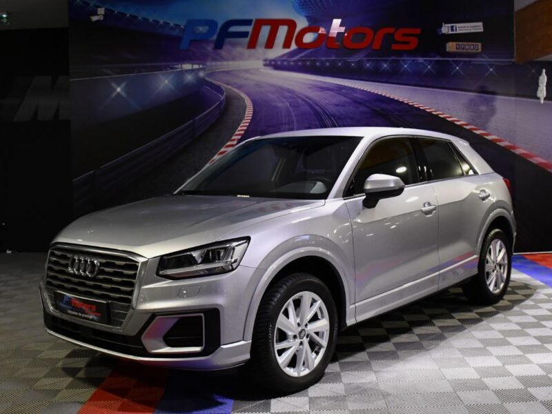 Audi Q2 Sport 35 TFSI 150 S-Tronic GPS Virtual Cuir Caméra ACC Pré Sense Car Play LED Hayon JA 17
