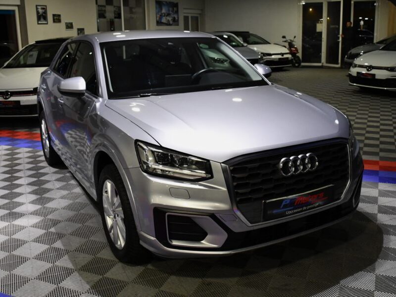 Audi Q2 Sport 35 TFSI 150 S-Tronic GPS Virtual Cuir Caméra ACC Pré Sense Car Play LED Hayon JA 17