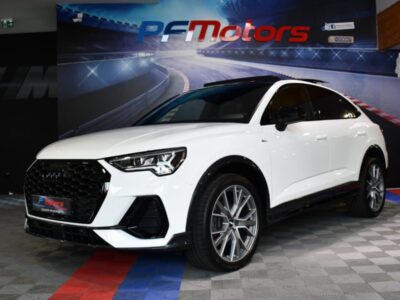 Audi Q3 Sportback S-Line 35 TFSI 150 S-Tronic Black Panel GPS Virtual TO Hayon Attelage Lane ACC Drive JA 20