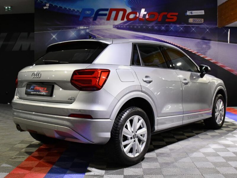 Audi Q2 Sport 35 TFSI 150 S-Tronic GPS Virtual Cuir Caméra ACC Pré Sense Car Play LED Hayon JA 17