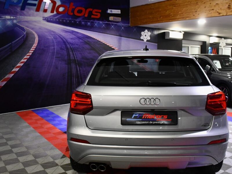 Audi Q2 Sport 35 TFSI 150 S-Tronic GPS Virtual Cuir Caméra ACC Pré Sense Car Play LED Hayon JA 17