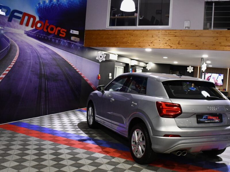 Audi Q2 Sport 35 TFSI 150 S-Tronic GPS Virtual Cuir Caméra ACC Pré Sense Car Play LED Hayon JA 17