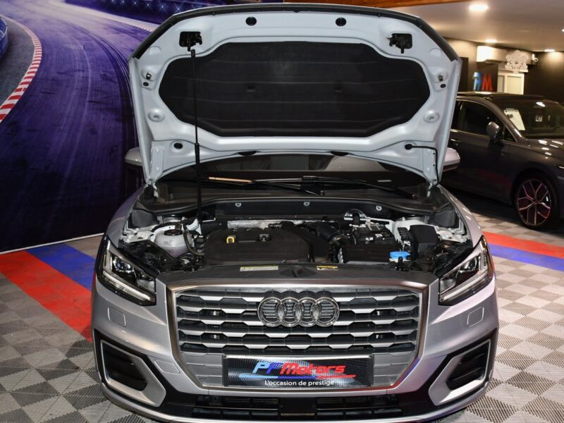 Audi Q2 Sport 35 TFSI 150 S-Tronic GPS Virtual Cuir Caméra ACC Pré Sense Car Play LED Hayon JA 17