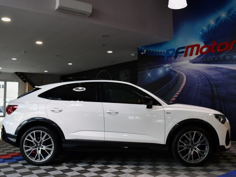 Audi Q3 Sportback S-Line 35 TFSI 150 S-Tronic Black Panel GPS Virtual TO Hayon Attelage Lane ACC Drive JA 20