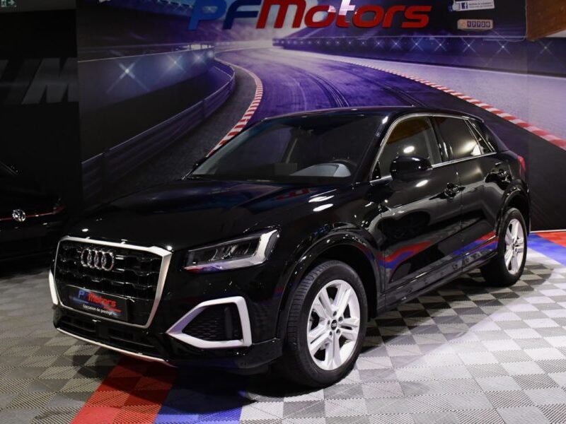 Audi Q2 Advanced 35 TFSI 150 S-Tronic GPS Virtual Cuir Régulateur Caméra Pré Sense Hayon Audi Smartphone JA 17