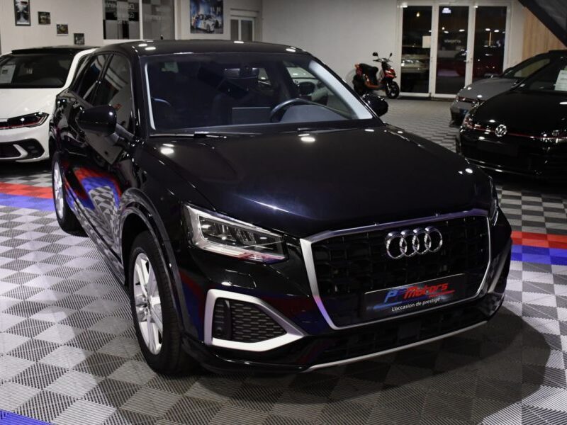 Audi Q2 Advanced 35 TFSI 150 S-Tronic GPS Virtual Cuir Régulateur Caméra Pré Sense Hayon Audi Smartphone JA 17