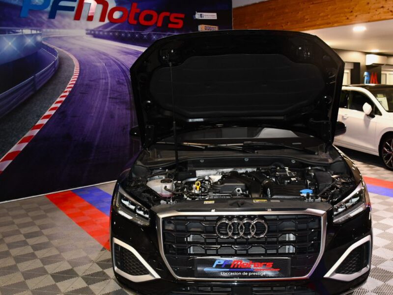 Audi Q2 Advanced 35 TFSI 150 S-Tronic GPS Virtual Cuir Régulateur Caméra Pré Sense Hayon Audi Smartphone JA 17