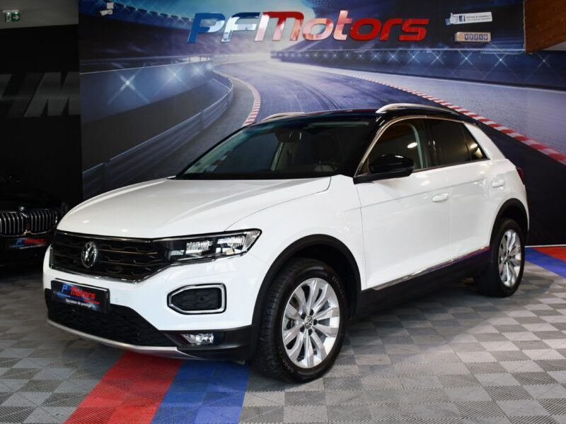 Volkswagen T-Roc Carat 2.0 TDI 150 DSG GPS Virtual ACC Keyless Car Play Front Attelage Side JA 17