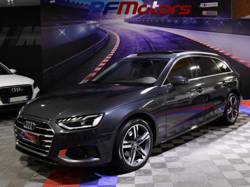 Audi A4 Avant Business 35 TDI 163 Tiptronic 7 GPS Hayon Cuir Virtual Pré Sense Efficience TO JA 18