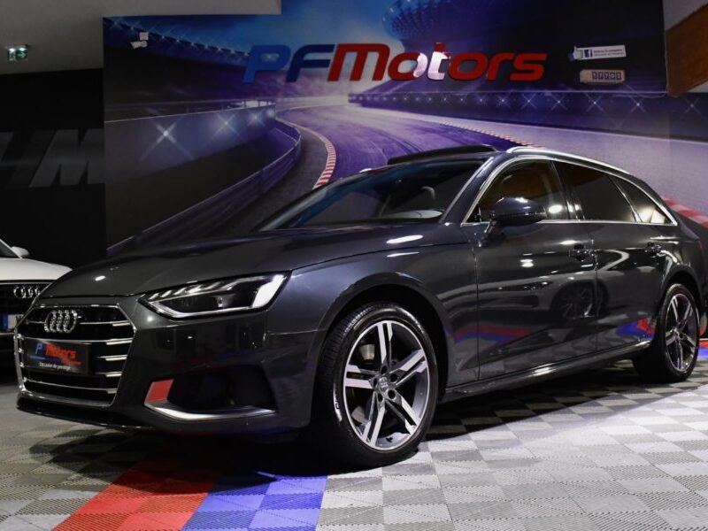 Audi A4 Avant Business 35 TDI 163 Tiptronic 7 GPS Hayon Cuir Virtual Pré Sense Efficience TO JA 18