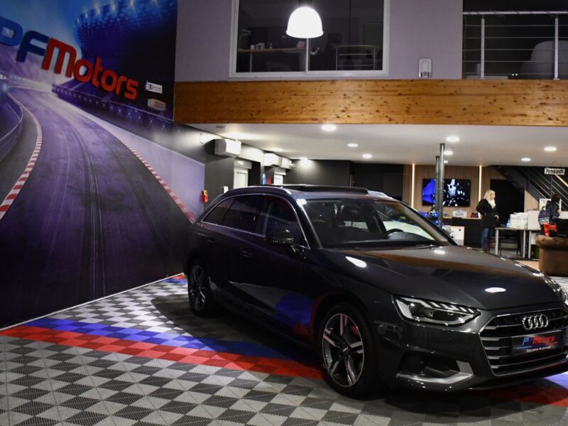Audi A4 Avant Business 35 TDI 163 Tiptronic 7 GPS Hayon Cuir Virtual Pré Sense Efficience TO JA 18