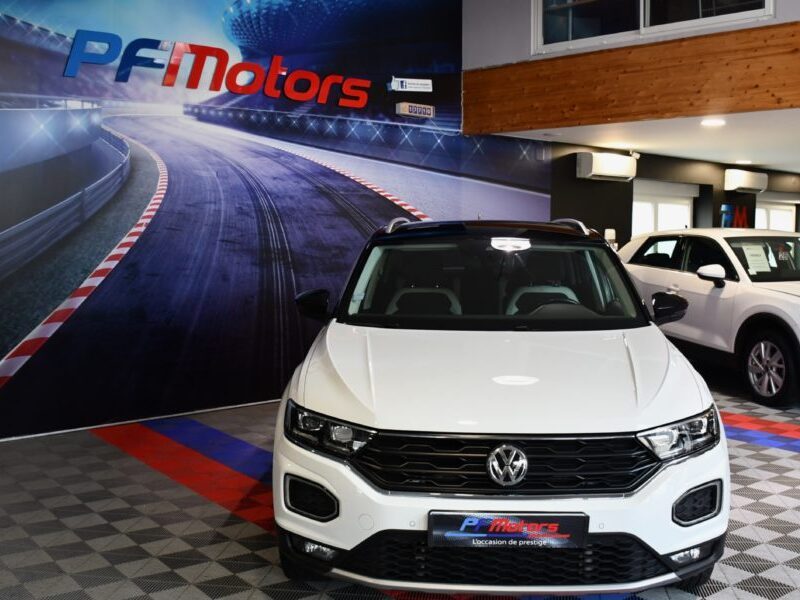 Volkswagen T-Roc Carat 2.0 TDI 150 DSG GPS Virtual ACC Keyless Car Play Front Attelage Side JA 17
