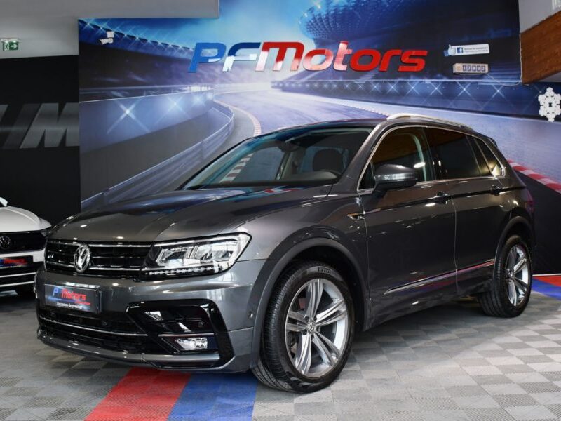 Volkswagen Tiguan R-Line Carat 2.0 TDI 150 DSG 4Motion GPS Virtual ACC Mode Caméra Ergo Car Play Parc Assist JA 19
