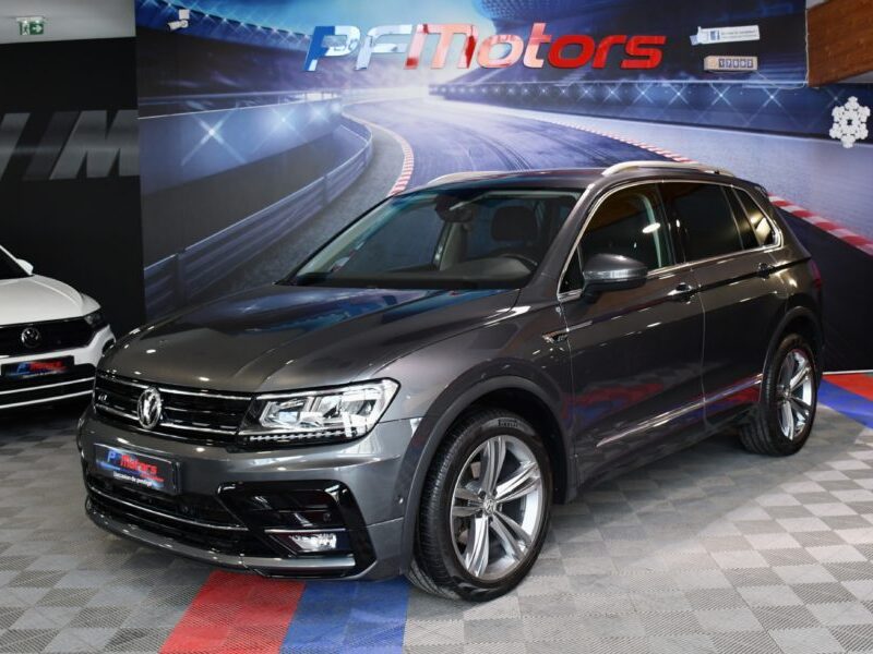 Volkswagen Tiguan R-Line Carat 2.0 TDI 150 DSG 4Motion GPS Virtual ACC Mode Caméra Ergo Car Play Parc Assist JA 19
