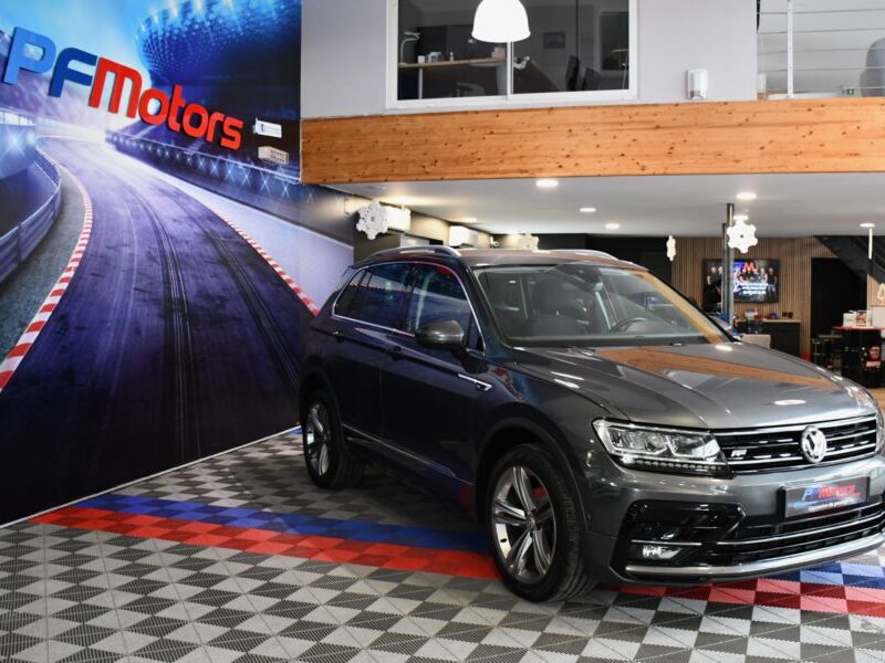 Volkswagen Tiguan R-Line Carat 2.0 TDI 150 DSG 4Motion GPS Virtual ACC Mode Caméra Ergo Car Play Parc Assist JA 19