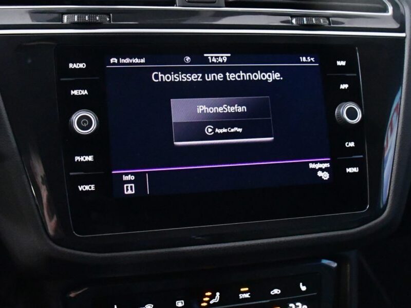 Volkswagen Tiguan R-Line 2.0 TDI 200 DSG 4Motion GPS Virtual ACC Front Lane DCC ACC Car Play Caméra Attelage IQ Light JA 20