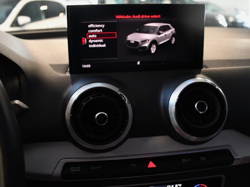 Audi Q2 Design Luxe 35 TFSI 150 S-Tronic GPS Virtual TO Caméra Régulateur Drive LED Hayon Pré Sense JA 18